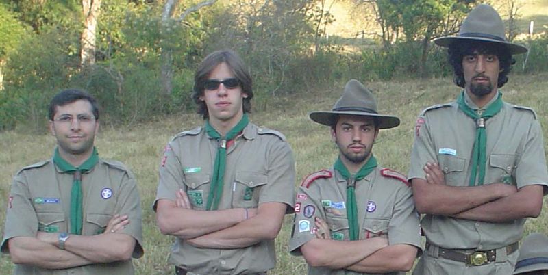 Artur, Marco, Donke e Sahba (Joanópolis, SP - 2006)