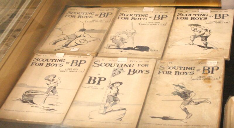 File:Scouting-for-Boys-Booklets.jpg